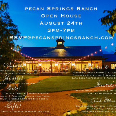 Pecan Springs Ranch Fall Open House - 8.24.14