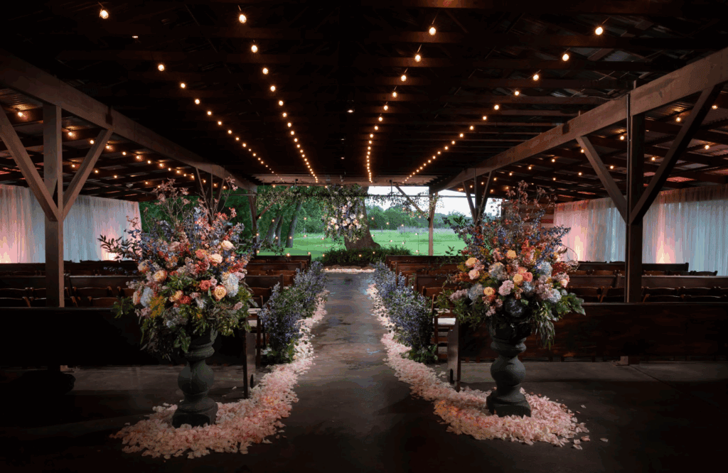 Indoor wedding venue in Austin