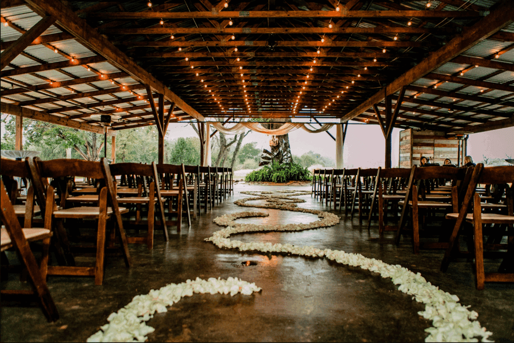 Indoor wedding venue in Austin